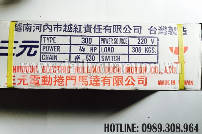 Motor cửa cuốn Sanyuan chất lượng