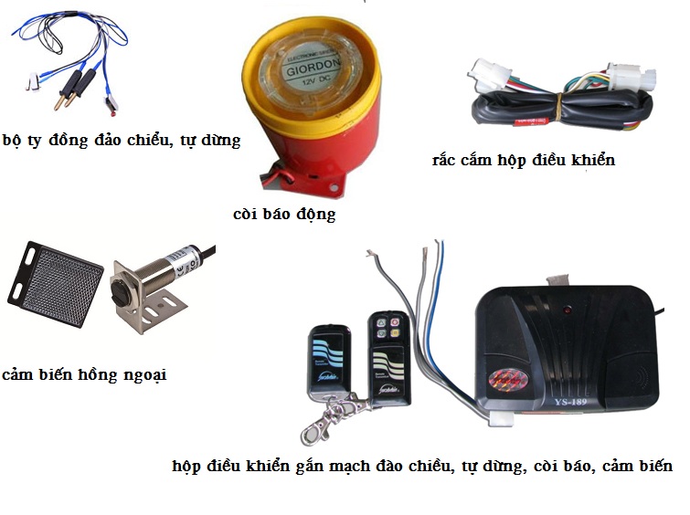 bộ cảm biến đảo chiều cửa cuốn
